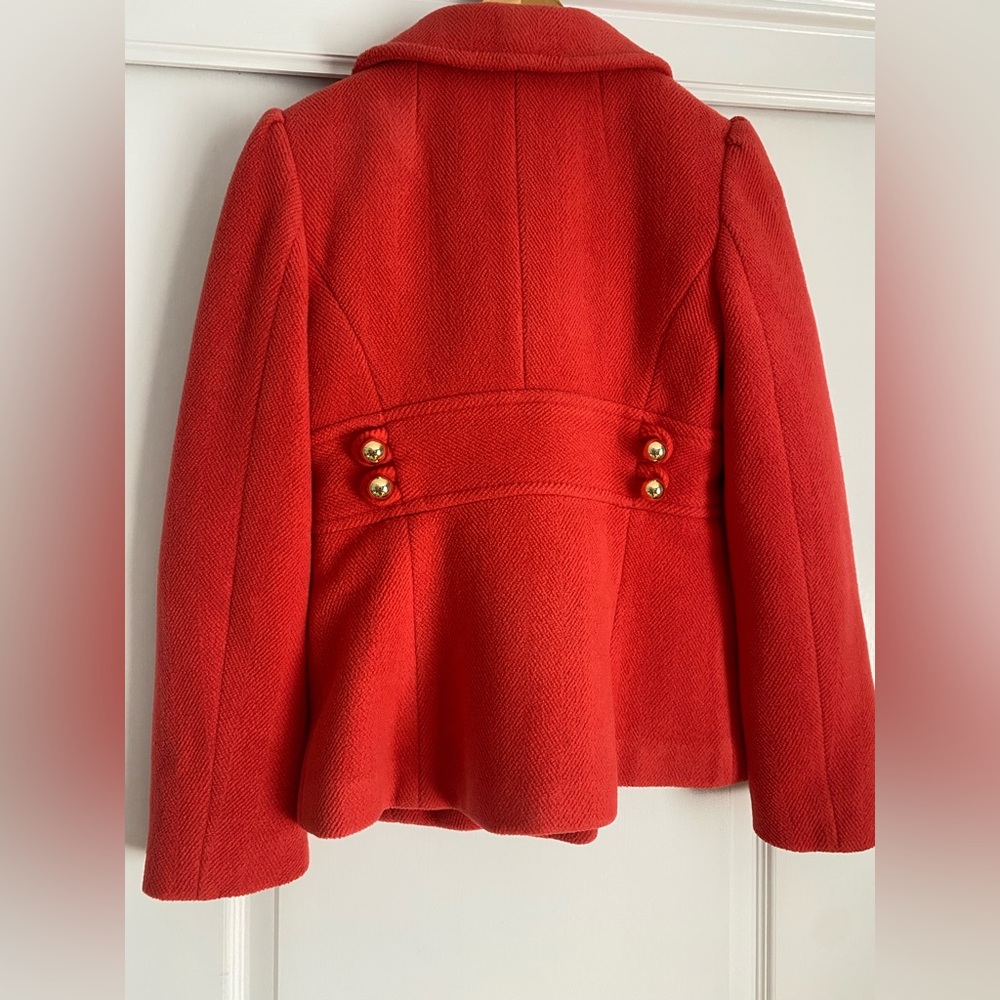 Milly Red Jacket with Gold Buttons - Picture 2 of 11
